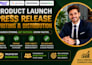 write a product launch press release for media coverage and ai visibility